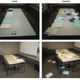 Some of the rooms used for the study